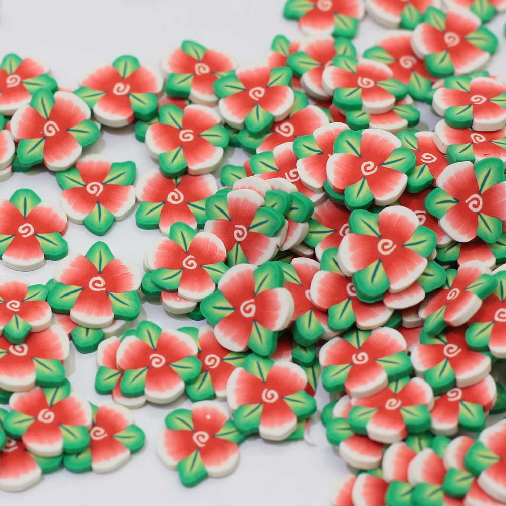 1kg Multicolor Beautiful Flowers Clay Chips Slime Creations Kids Craft Kits Reusable DIY Materials Stress Relief Tool