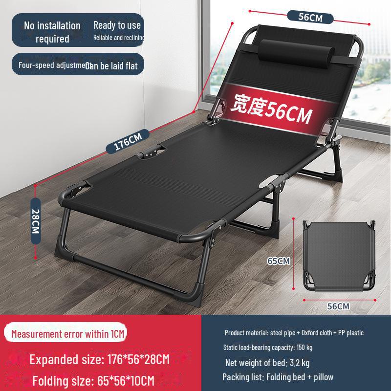 Folding Multifunctional Recliner Bed: Perfect for Home, Office, Outdoor Naps, and Camping.