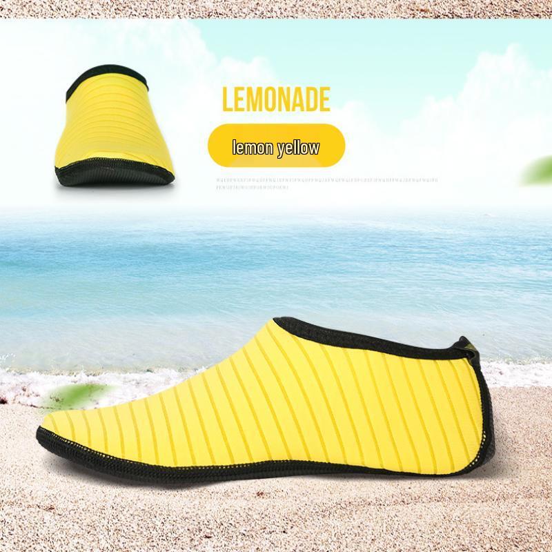 Thickened Striped Beach & Diving Water Shoes