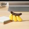 Reusable Snack Clips Sealing Fridge Shape Bag Magnetic 3Pcs Banana Clip Kitchen Accessories Clamp for Chip Bags Refrigerator Magnet