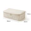 Collapsible Cloth Baskets Storage Box Waterproof and Dustproof  Organizer Bin for Comforters Bedding and Toys