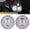 Auto Motorrad 8000LM Scheinwerfer LED Angel Devil Eyes Scheinwerfer Projektor Objektiv High/Low Strahl Strobe Scheinwerfer DRL Dual halo Lampe