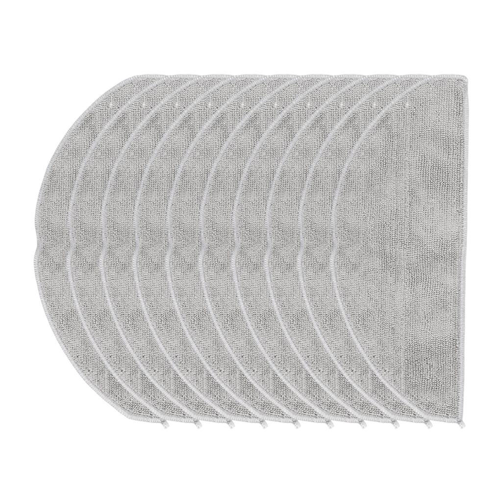 Pet Friendly Cleaning Grey Mop Cloth Easy Installation Efficient Mopping Hygienic Floors Long-lasting Material For Roborock M5