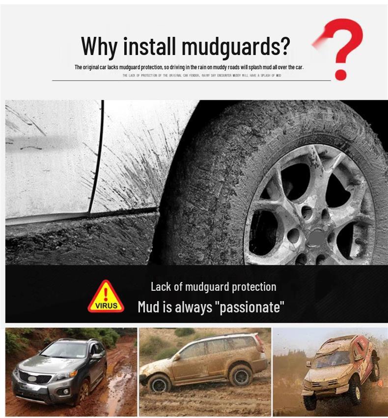 Honda HR-V Mud Guards - Custom Fit Modified Car Accessories