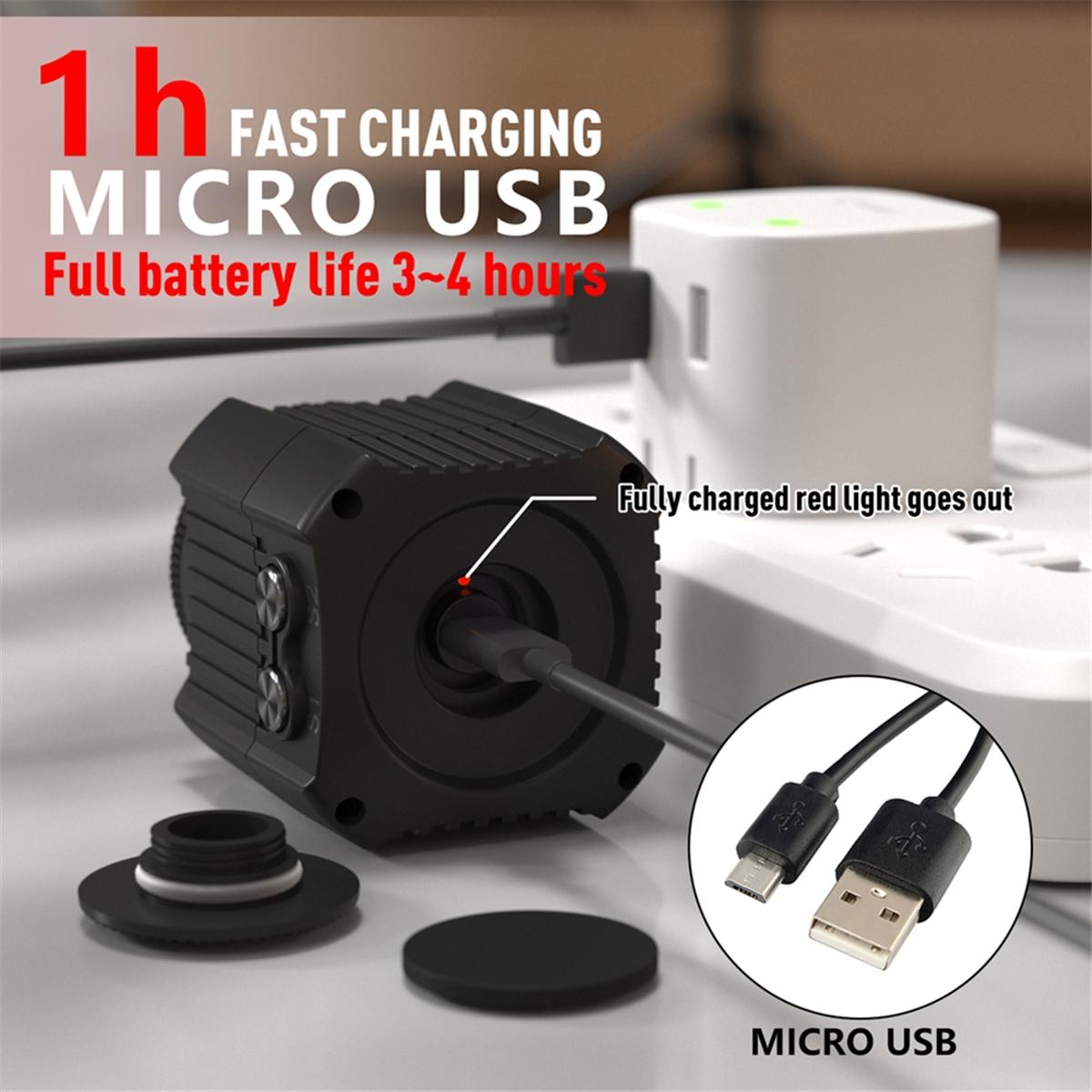 ABNRR SL-19 Waterproof 60M Mini Camera LED Light for Gopro Canon SLR Digital Cameras Diving Fill Lamp Photography Lights NONE