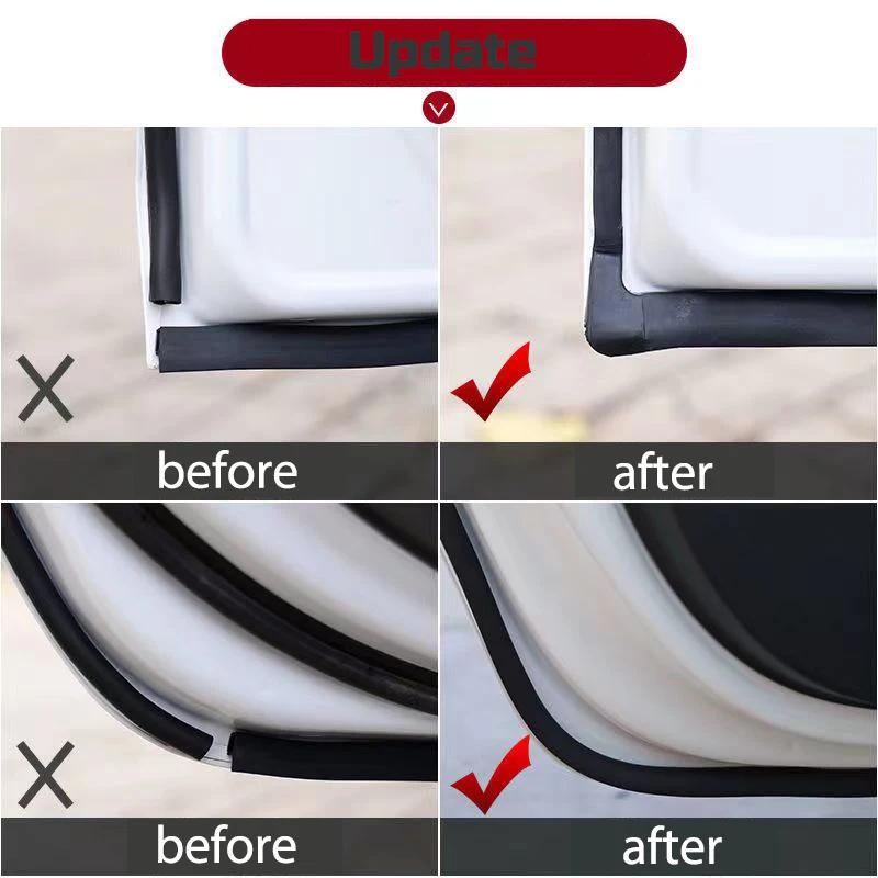 vtrdn1 For Tesla Model 3 Y 2021-2026 Juniper Highland Car Door Seal Strips Rubber Hood Trunk Sunroof Sealing Kit Soundproof Accessories