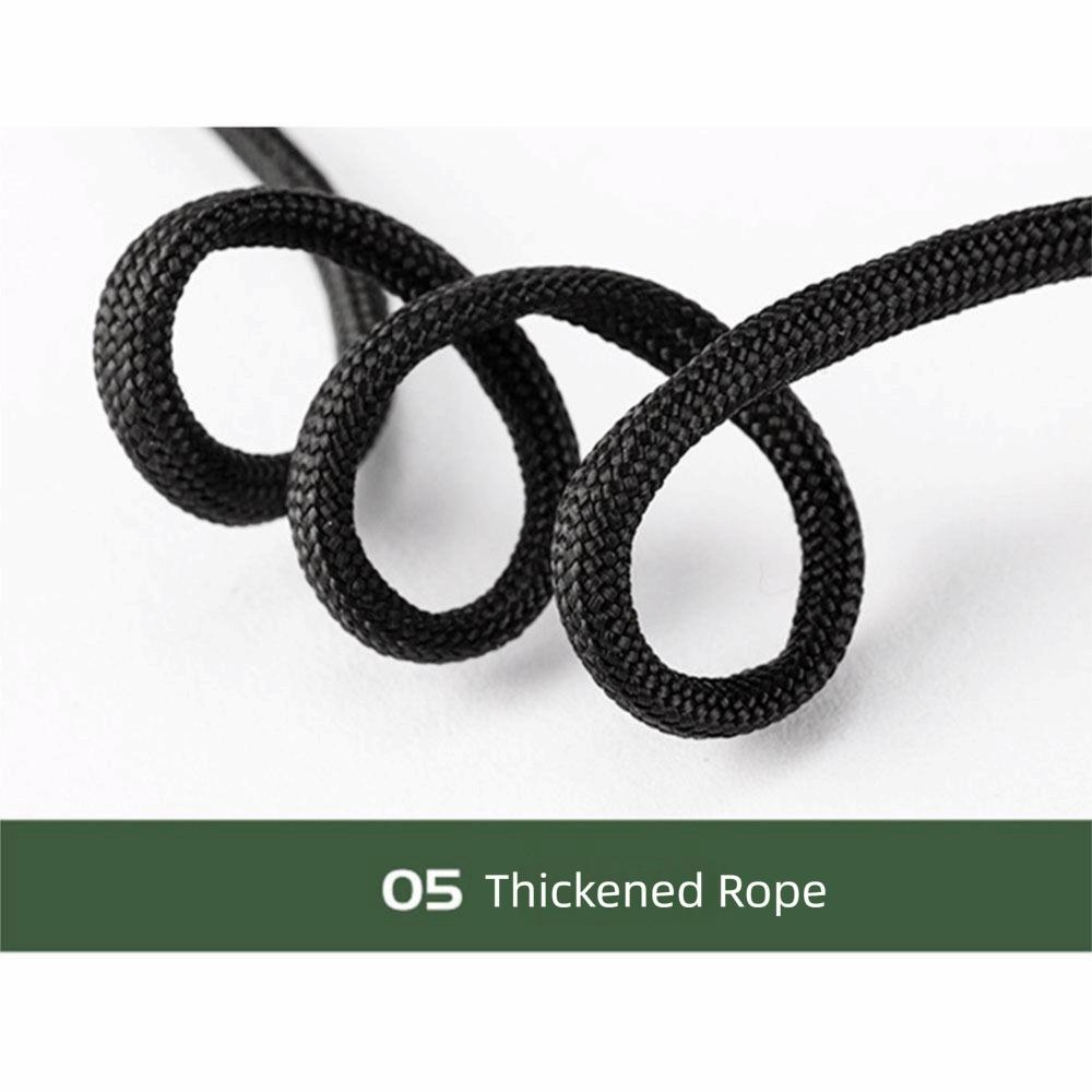Adjustable Portable Storage Lanyard Windproof Camping Hanging Rope  Camping