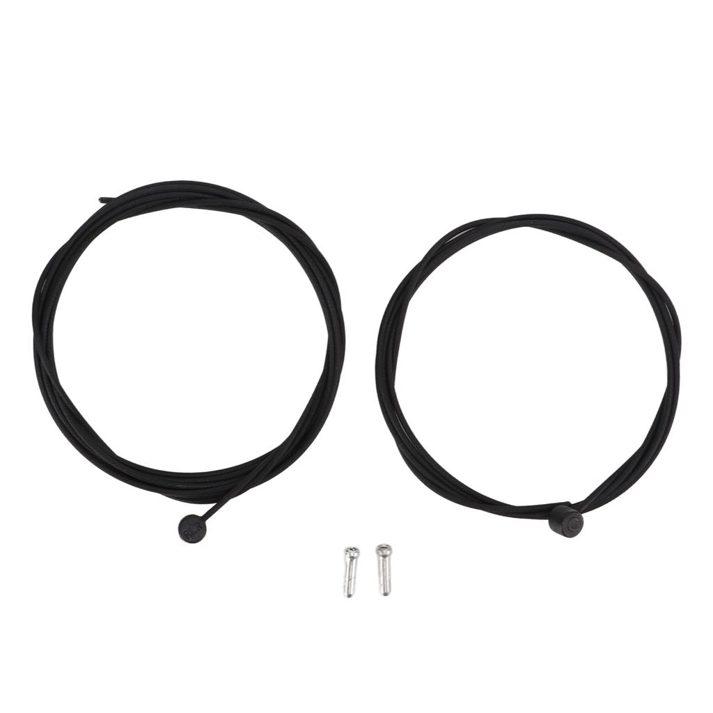 Bicycle Brake Shifting Inner Cable Core Bike Front and Rear Brake Line Core Set with Wire Tail