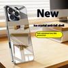 For iPhone 16 Pro Case Electroplating PC Phone Back Cover with Camera Lens Protector