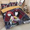 Luxurious Nightmare Before Christmas Duvet Cover With Pillow Cases Bedding Set