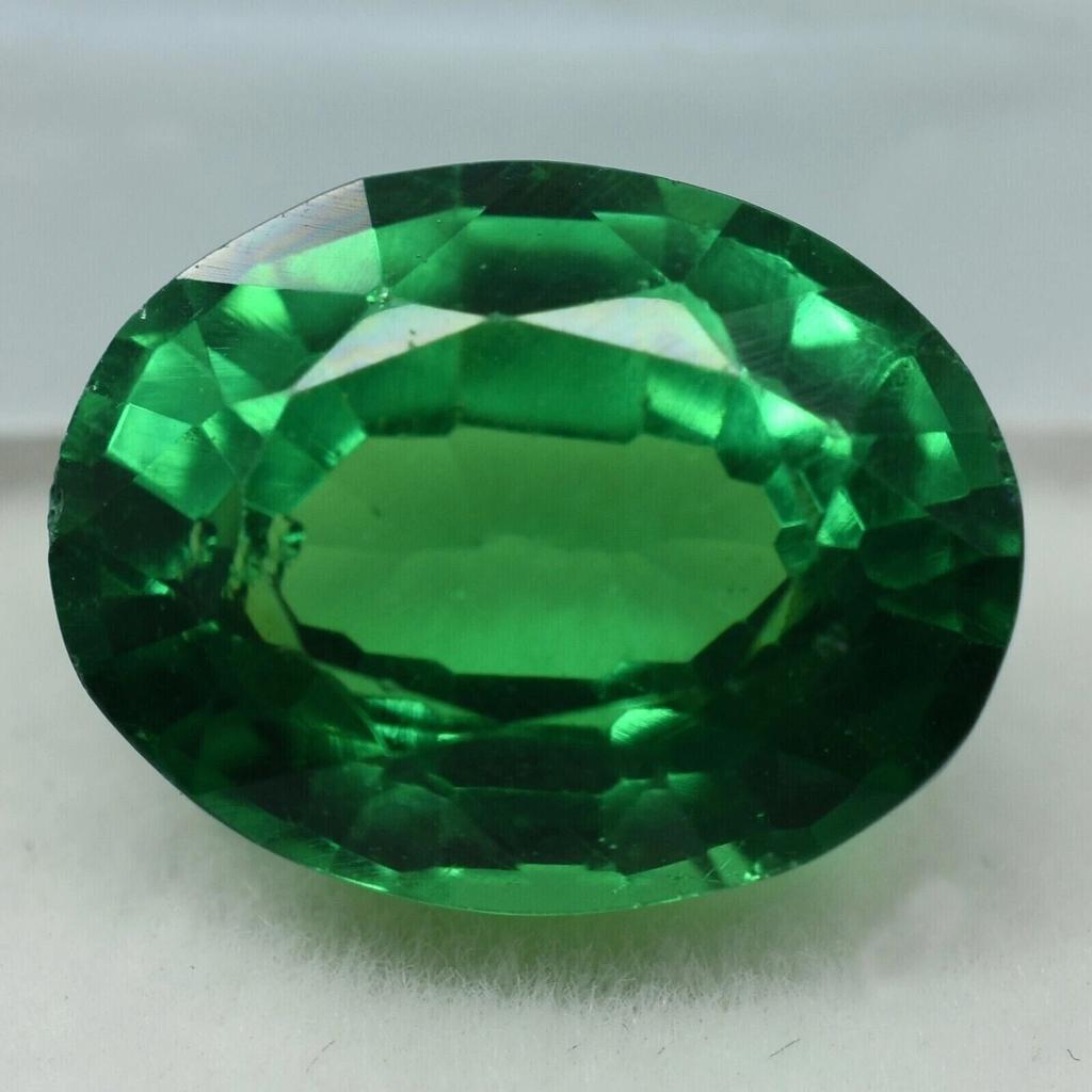 Oval Cut Natural Tsavorite Garnet Green 11.00 Ct AAA Certified Loose Gemstone