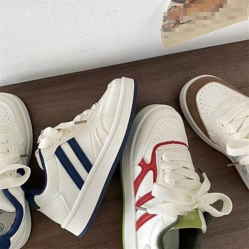 New platform white shoes women's autumn casual board shoes niche shoes women's shoes versatile student bread shoes