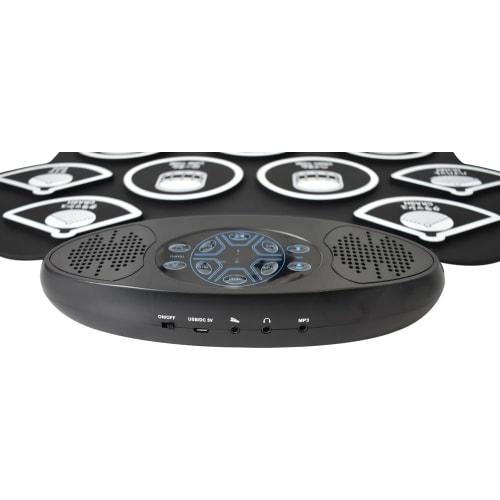 ONETONE One-Tone Roll-Up Electronic Drum Set, OTRD-05, with Built-in Speaker, Rechargeable Battery, and Japanese Language Instructions (Includes Foot