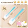 Integrated Silicone Baking Scraper Spatula