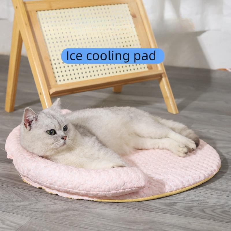 Summer Cat Ice Bean Mat Cold Cat Mattress With Cooling Bite And Scratch Resistant Pet Bed Suitable For Medium Sized Dog