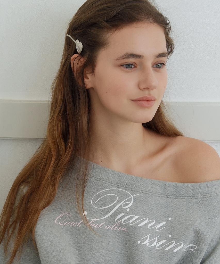 Lettera Lettera Heart Hair Pin
