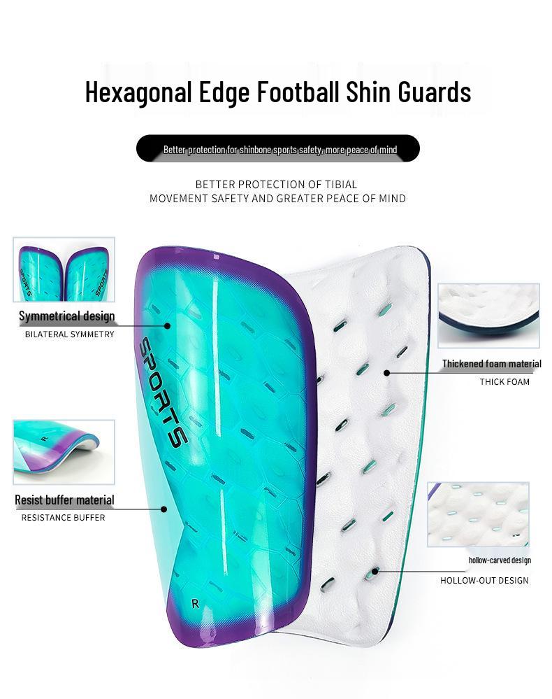 Cross-Border Professional Football Shin Guards & Sock Cover Training Set