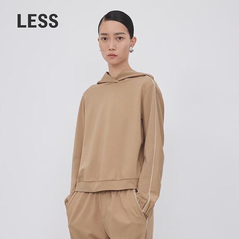 

LESS 2023 Autumn Hooded Pullover Sweatshirt L