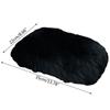 Furry Armrest Cover Car Sheepskin Wool Fur Soft Auto Center Console Cover Universal Truck Armrest for Seat Box Pad for W