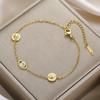 Dawapara Evil Eye Bracelets for Women Protection Good Luck Charm Greek Evil Eye Bracelet Stainless Steel Jewelry
