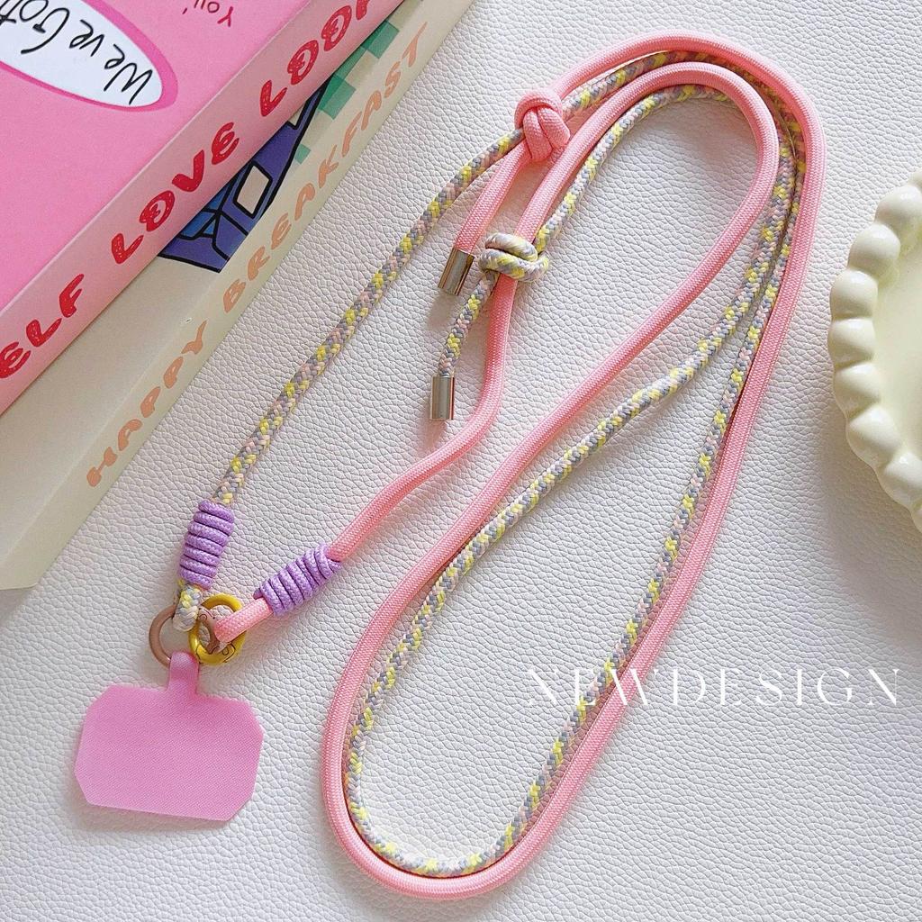 Creative Knot Mobile Phone Universal Lanyard Crossbody Rope Long Phone Lanyard Shoulder Strap Outdoor Phone Case Bag Lanyard