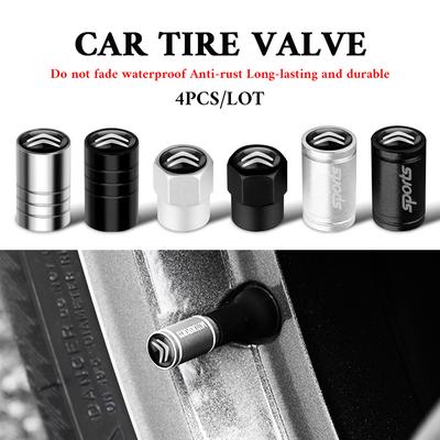 4Pcs Metal Car Wheel Tire Valve Air Stem Cap Cover For C4 Picasso Xsara C5 Aircross Cactus C1 C2 C3 C6 C8 Berlingo Jumpy
