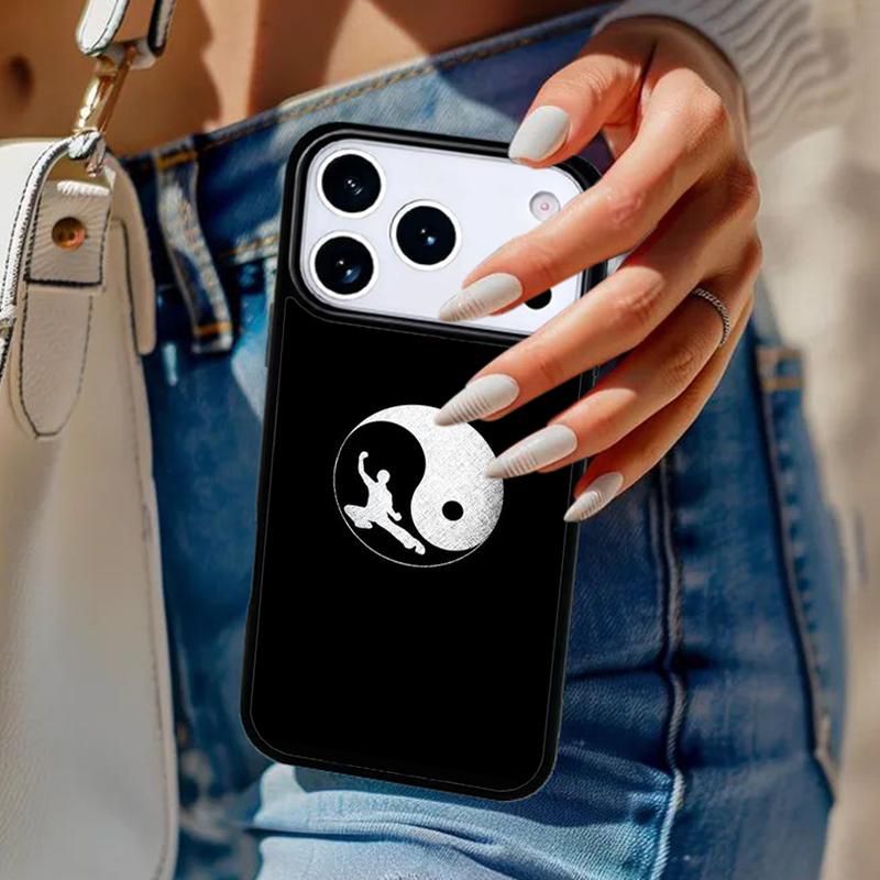 Tai chi Yin Yang Phone Case For iPhone 17 Air 14 15 13 12 Max Cover For Apple 16e 11 Pro Max Plus Coque