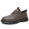 Men's Hand-stitched Leather Shoes Outdoor Casual Shoes