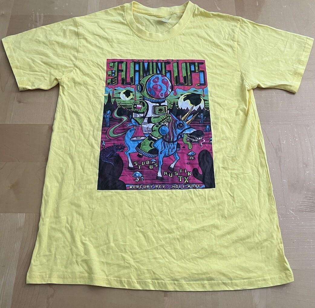 Rare The Flaming Lips Indie Band Tour T-shirt S to 5XL PA286 XL