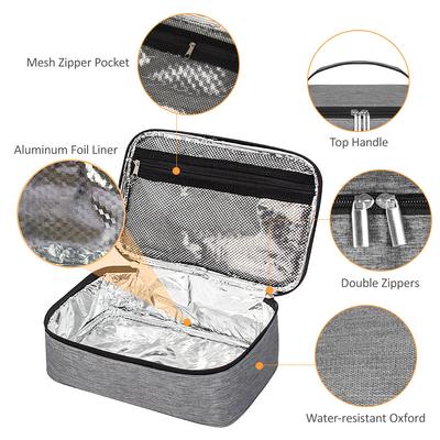 Tragbare, wärmeisolierte Kühltasche, Mini-Lunch-Tasche für Camping, Wandern, Grillen, Picknicks