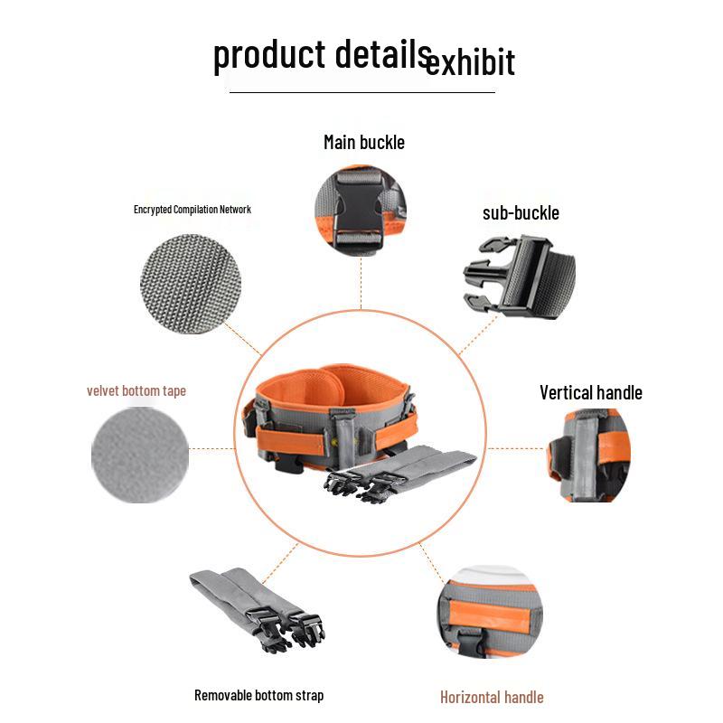 Elderly Assistive Transfer and Rehabilitation Walking Belt