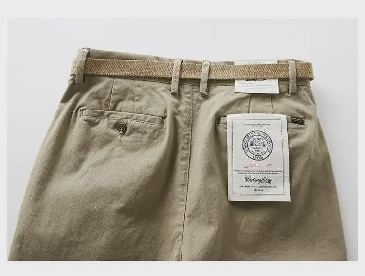 Men's Japanese Casual Stretch Cotton Wide-Leg Overalls - Spring/Autumn Trend