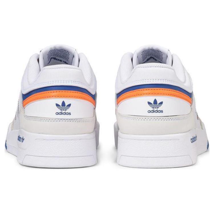 adidas Originals Drop Step Low 'White Blue Orange' (Unisex) Skateboard Shoes HP2230