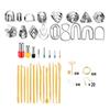 36 Stück Ton-Ohrringe, DIY-Schneidwerkzeug-Set, Polymer-Set zur Schmuckherstellung,