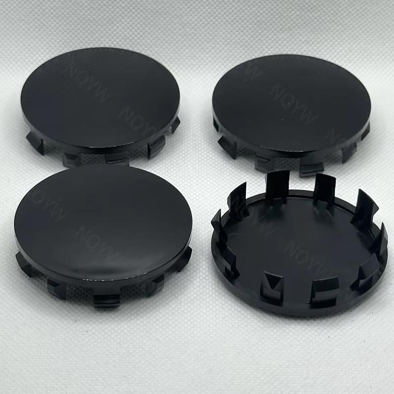 4 stk/parti 56,5 mm Blank No Logo Bilhjul Senterkapsler Felg Navdeksel ABS Navkapsel Støvtette deksler Automodifikasjonstilbehør
