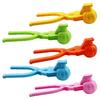 1 pinza para hacer bolas de nieve con forma de dinosaurio, muñeco de nieve, pato, pinza para hacer bolas de nieve, molde divertido para exteriores e invierno para niños, juguete deportivo para peleas de bolas de nieve