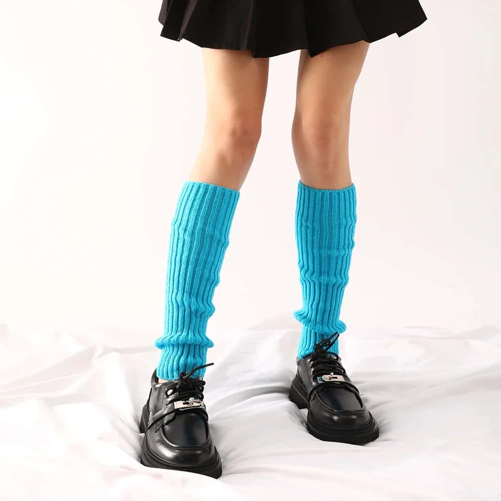 Herbst Winter Mode Oberschenkelhohe Stiefelsocke Locker Lang Über Knie Socken Japanischer Stil Lolita Mädchen Cosplay Beinwärmer für Damen XL