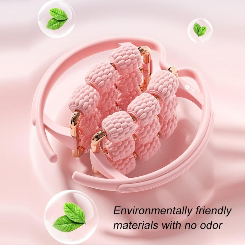 18 Wheels Muscle Roller Massager 360 Roller for Calf Arm Leg Body Massage Roller Slimming Body Anti Cellulite Massager Relax Too