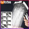 8 Modes Filter Shower Head 12cm Large Panel Bathroom High Pressure Water Saving Rainfall Showerhead Square Shower Nozzle