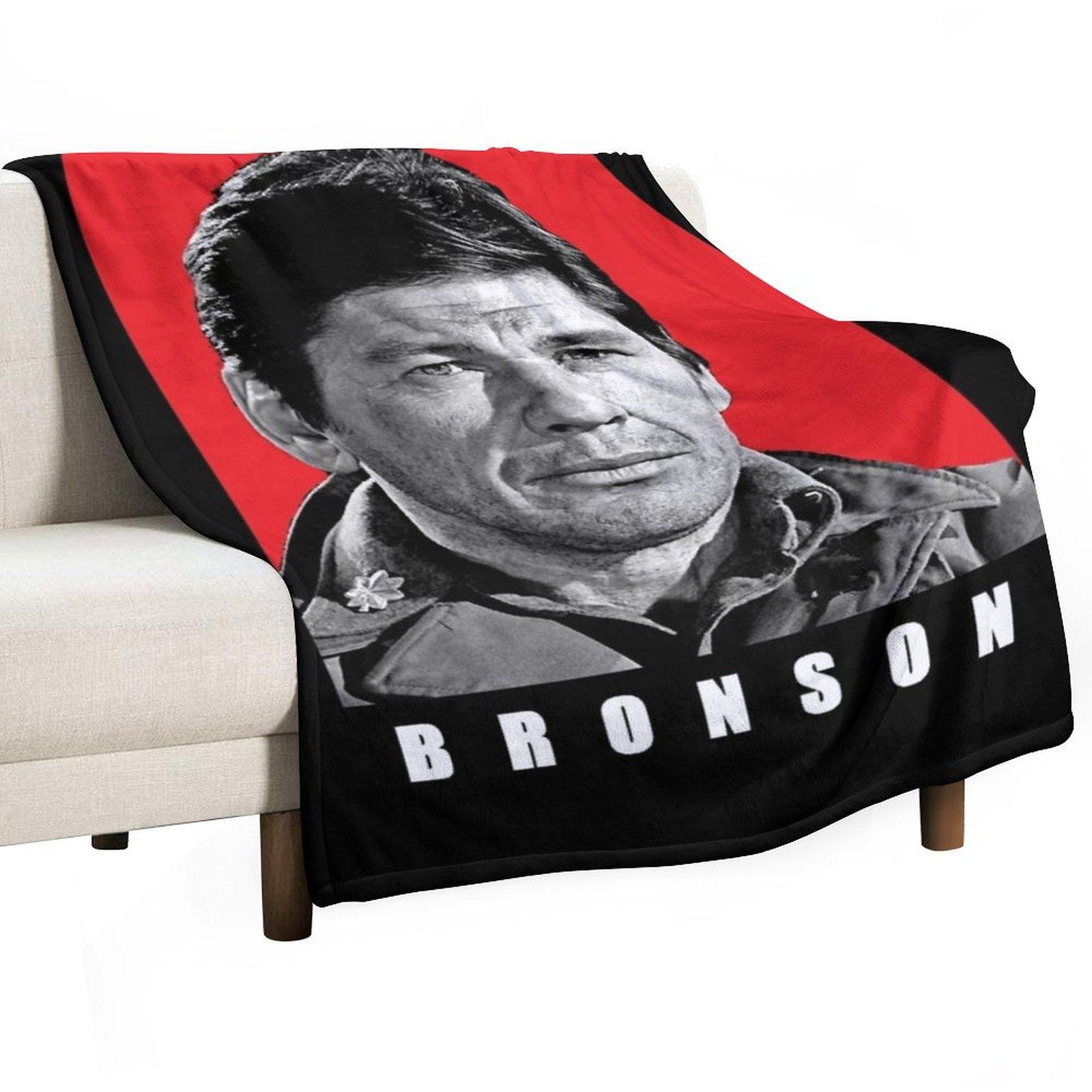 

Lover Gift Charles Bronson Halloween Throw Blanket Personalized Gift Stuffeds Single Bed Blankets 30x40in