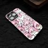 N-NIKKES Doro Phone Case For IPhone 17 Air 16 E Pro Max 15 14 13 Mini 12 Pro 11 Max Plus Black Glass Cover