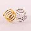 6pcs Gold & Silver Napkin Rings Wedding Serviette Ring Alloy Table Napkin Holder Dinning Table Decoration Aro Servilleta Dorado