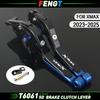 For Yamaha XMAX 300/250/125/400 -2025 Parking Brake Lever Set Folding Brake Handle Levers with Parking Lock Stopper XMAX300
