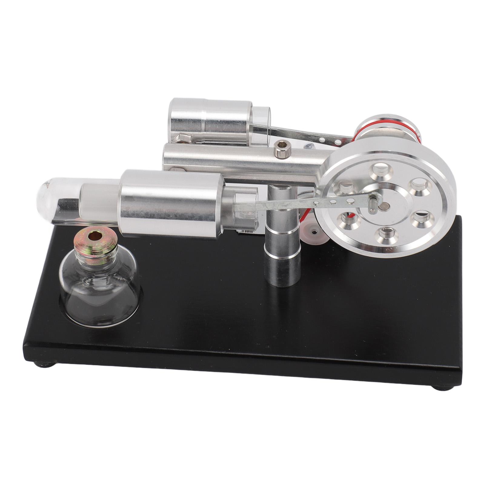 

Модель двигателя Стирлинга с цветной светодиодной подсветкой Модель двигателя двигателя Стирлинга Обучающая игрушка