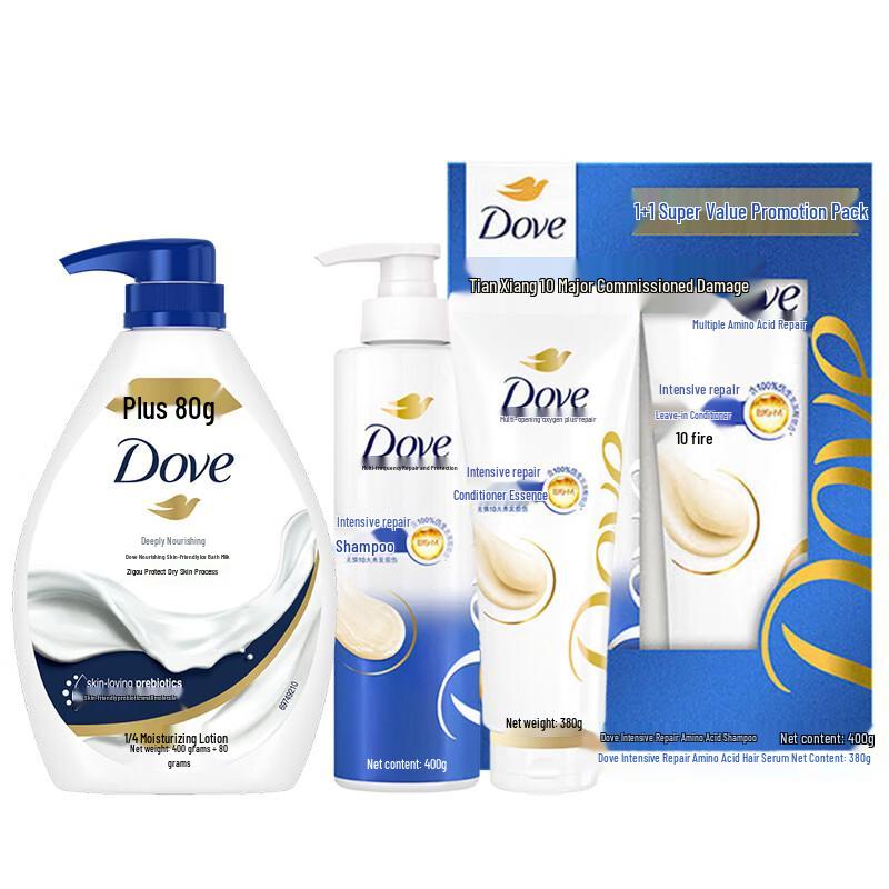 Dove Nourishing Hair & Body Care Set
