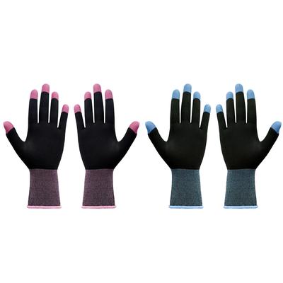 1 Pair Five-Finger Gloves Highly Sensitive Gaming Finger Sleeves Anti-Sweat Keep Warm for PUBG E-Sports Sara Gaming Gloves