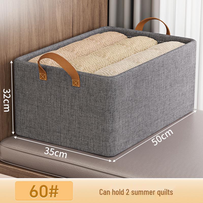 7-Piece Steel Frame Fabric Wardrobe Organizer Set