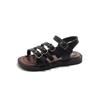 New Summer Kids' Roman Sandals - Korean Style Hollow-Out Princess Sandals for Girls & Soft Sole Beach Sandals for Boys