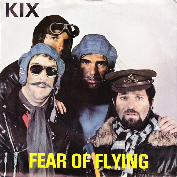

7inch Record KIX - Fear Of Flying CR205 Creole Records 1980 UK Rock Used