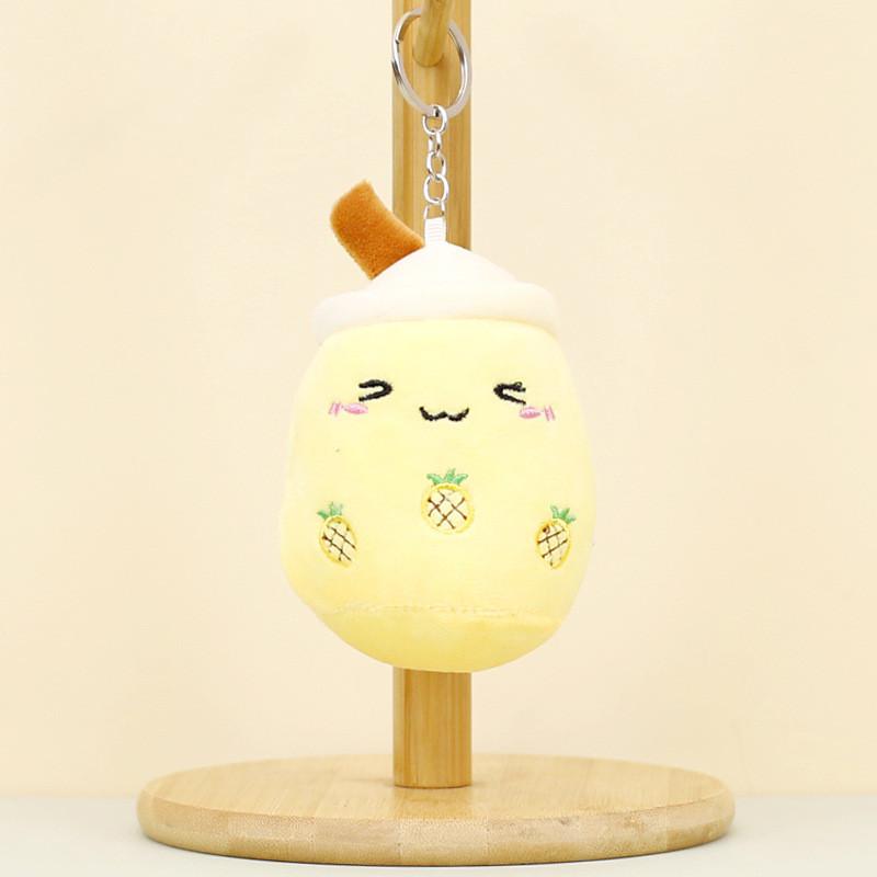 Adorable Plush Cup Keychain Cute Bag Charm Wholesale Cartoon Doll For Trendy Style